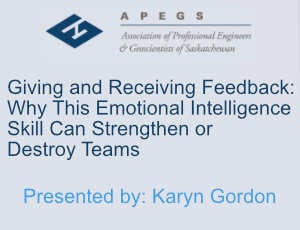 APEGS - Giving and receiving feedback