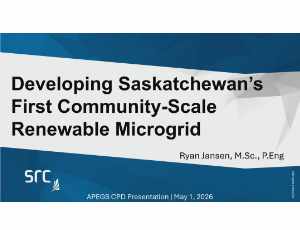 APEGS - renewable microgrid