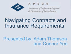 apegs - Navigating Contracts and Insurance Requirements
